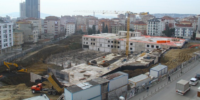 Ceviz Meydanı inşaatında sona yaklaşılıyor