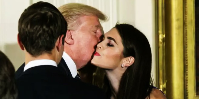 Donald Trump Hope Hicks ile yasak aşk mı yaşıyor
