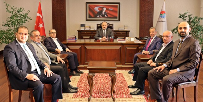 Esnaf ve Sanatkarlar Odasından Meftun Dallı’ya ziyaret