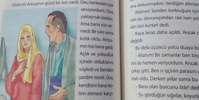 İlkokul kitabında cinsel istismar skandalı!