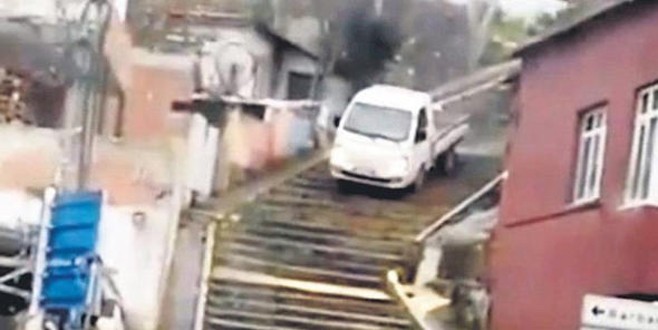 Kendilerine kestirme güzargah yapmışlar