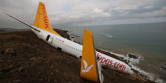 Trabzon’da pistten çıkan uçak ile ilgili şok iddia!