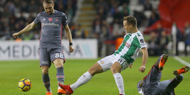 Beşiktaş’a Konyaspor freni