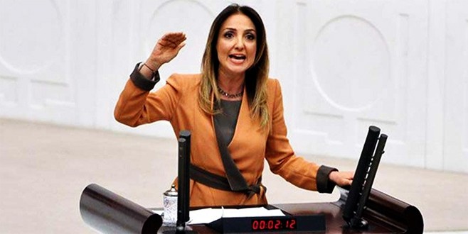 CHP Parti Meclisi’nde Aylin Nazlıaka krzi