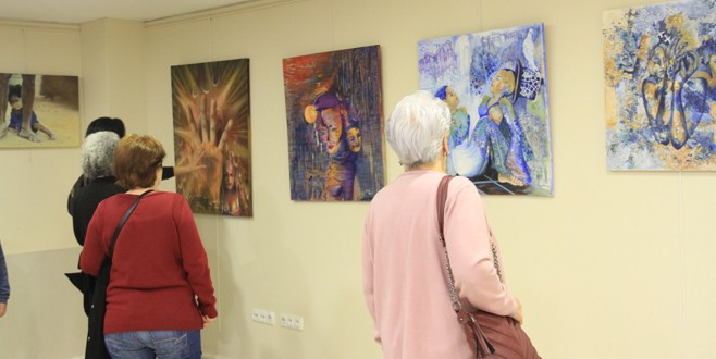 Kartal’da bedenime dokunma adlı resim sergisi