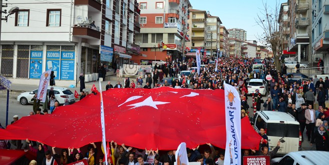 Pursaklar Mehmetçiğe destek için yürüyecek