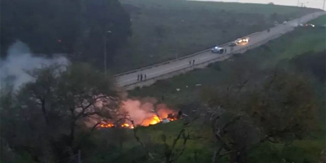 Suriye İsrail’in uçağını düşürdü!