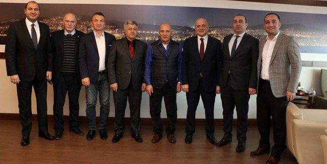 Trabzon Derneği’nden Başkan Altınok Öz’e ziyaret