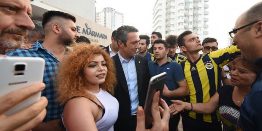 Ali Koç sevgisi Antalya’ya sığmadı