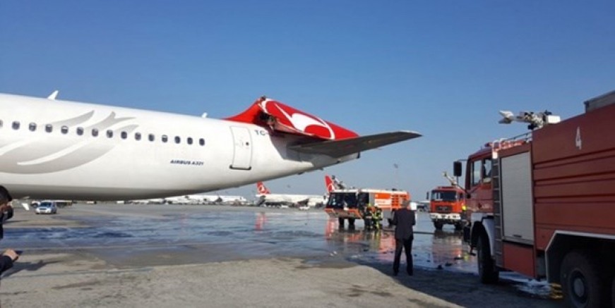 Atatürk Havalimanı’nda uçak kazası