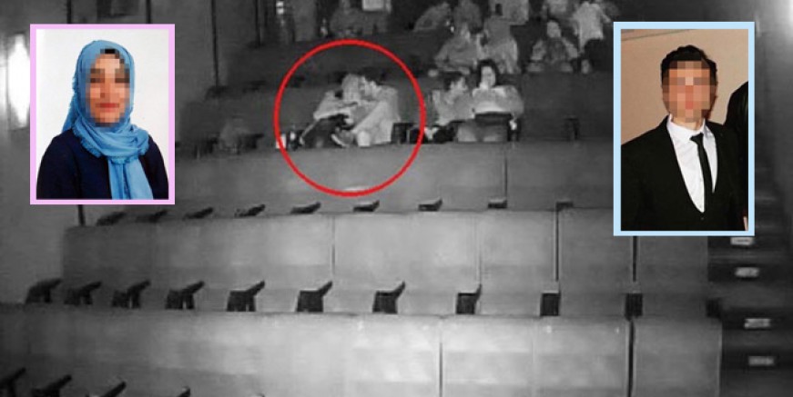 Evli kadın öğretmen öğrencisiyle yakalandı