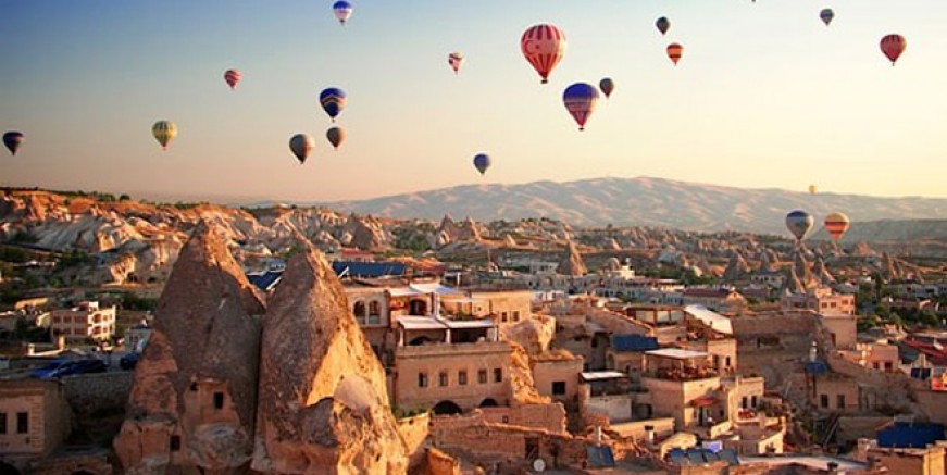 Kapadokya’ya Nisan’da turist yağdı