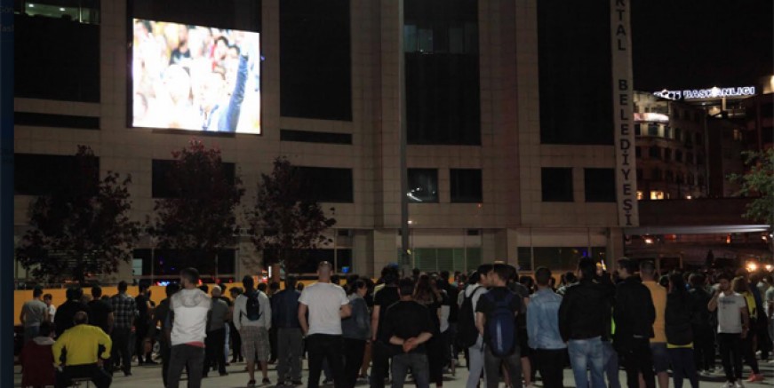 Kartal’da dev ekranda Euroleague keyfi