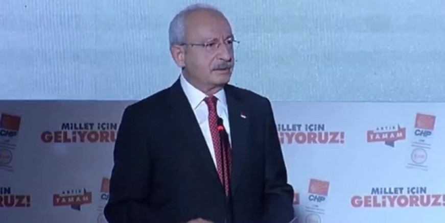 Kılıçdaroğlu CHP’nin seçim bildirgesini açıkladı