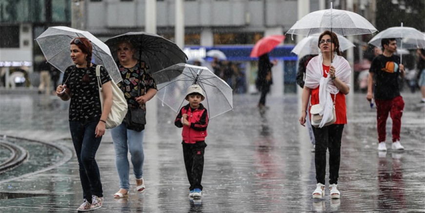 Hafta sonuna kadar sağanaklara dikkat!