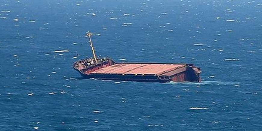 Hırvatistan’da Türk gemisi battı