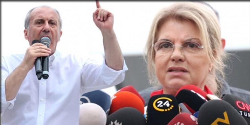 Muharrem İnce Tansu Çiller’i topa tuttu