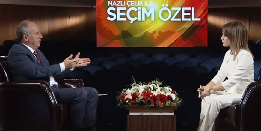 Muharrem İnce TRT’yi reddetti