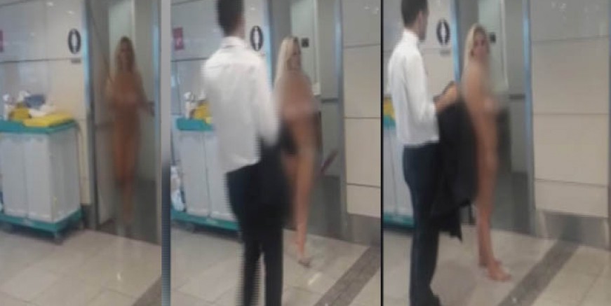 Atatürk Havalimanı’nda çıplak yolcu alarmı!