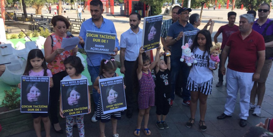 Çocuk ölümleri ve tecavüzler Kartal’da protesto edildi
