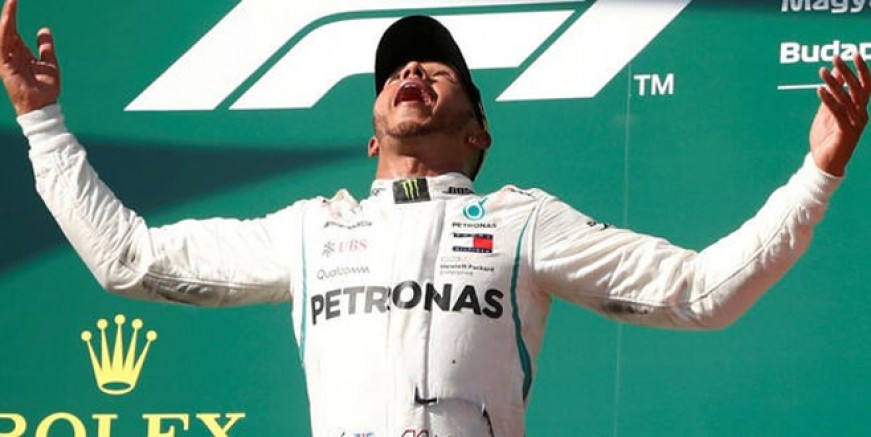 Macaristan’da zafer Hamilton’un