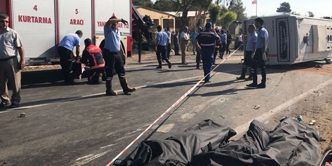 Mersin’de katliam gibi kaza!