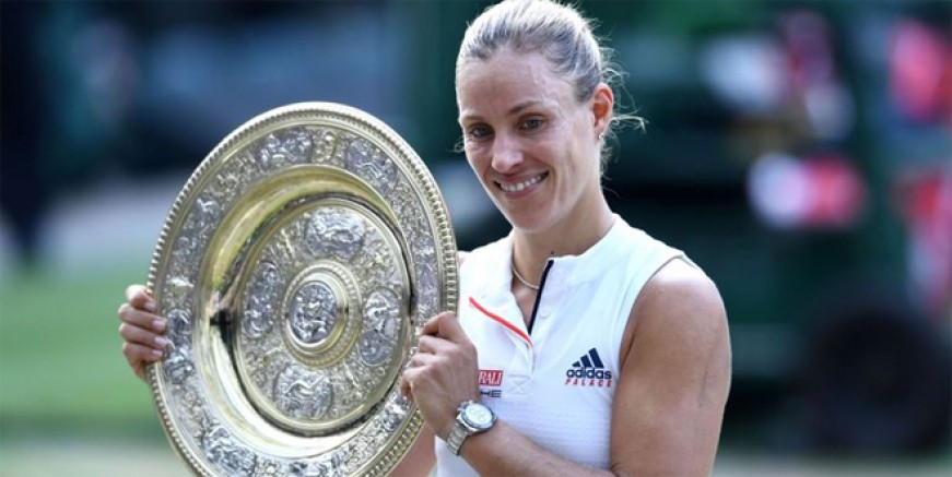 Wimbledon’ın kraliçesi Angelique Kerber