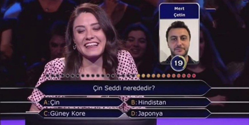 Çin Seddi nerede? Milyoner’de şoke eden yanıt