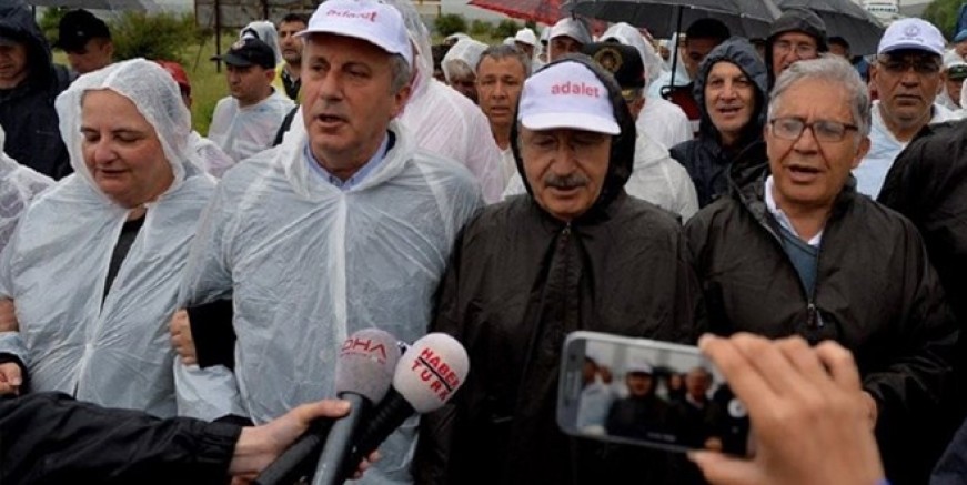 Kılıçdaroğlu’na karşı Adalet Yürüyüşü!