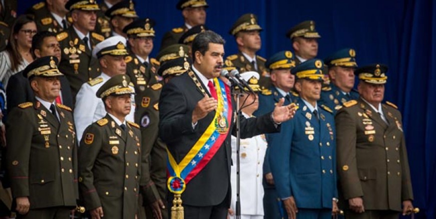 Nicolas Maduro’ya bombalı saldırı