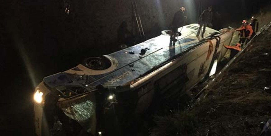 Afyonkarahisar’da korkunç kaza; 8 ölü