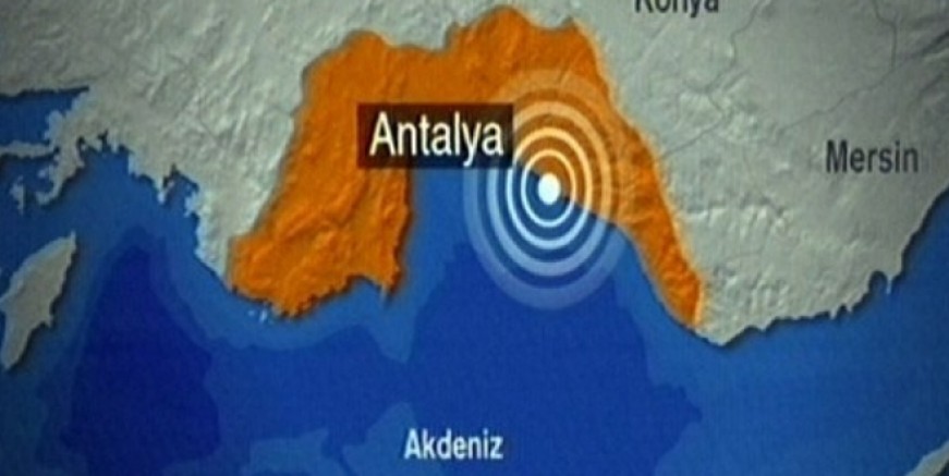 Antalya’da 4,2 büyüklüğünde deprem