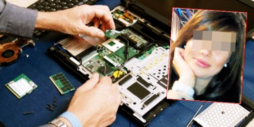 Bilgisayarcıdan genç kadına iğrenç şantaj!