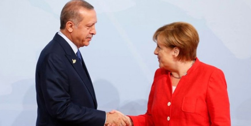 Erdoğan’ın Merkel ile görüşmesi başladı!