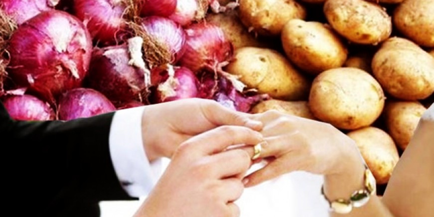Patates soğan kavgası evlilik bitirdi