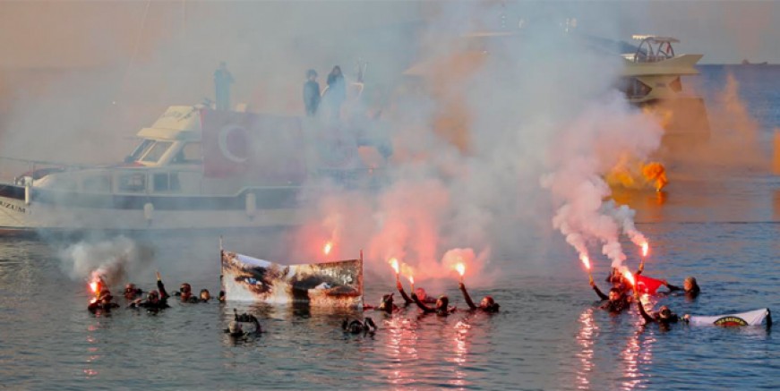 Atatürk’ün gözleri Maltepe’de denizden çıktı!