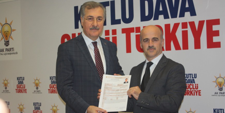 Ebubekir Taşyürek adaylığını açıkladı