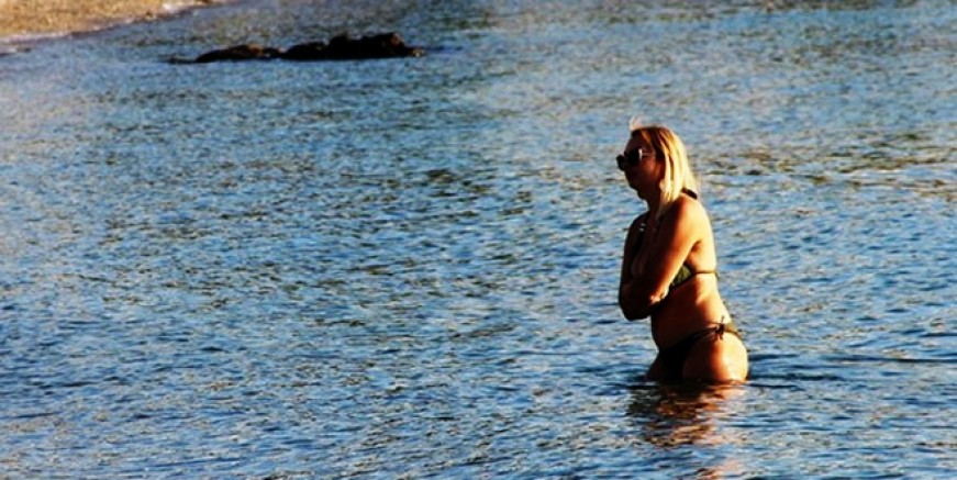 Kasım ayında deniz keyfi