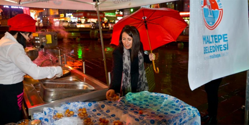 Maltepe’de 15 bin kişiye kandil lokması