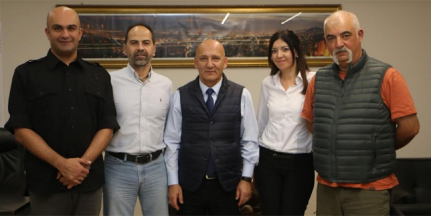 Nasuh Mahruki Altınok Öz’ü ziyaret etti