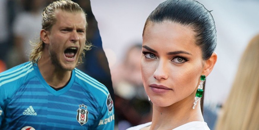 Adriana Lima Loris Karius ile takipleşti