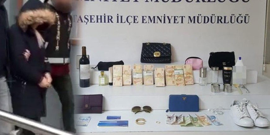 Gizli kamera hırsız hizmetçiyi ele verdi!