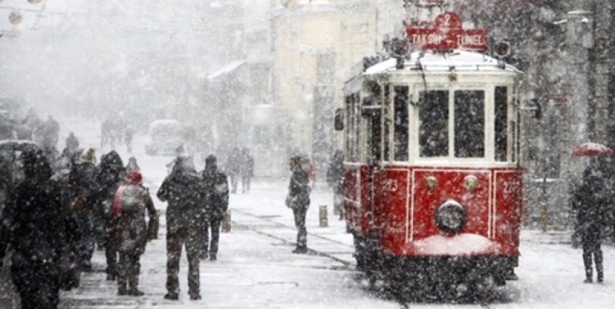 AKOM’dan İstanbul için şiddetli kar uyarısı!