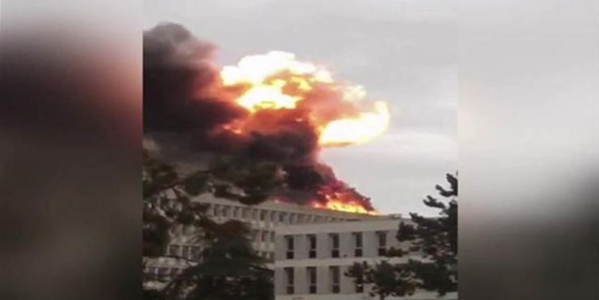 Fransa’da doğal gaz patlaması