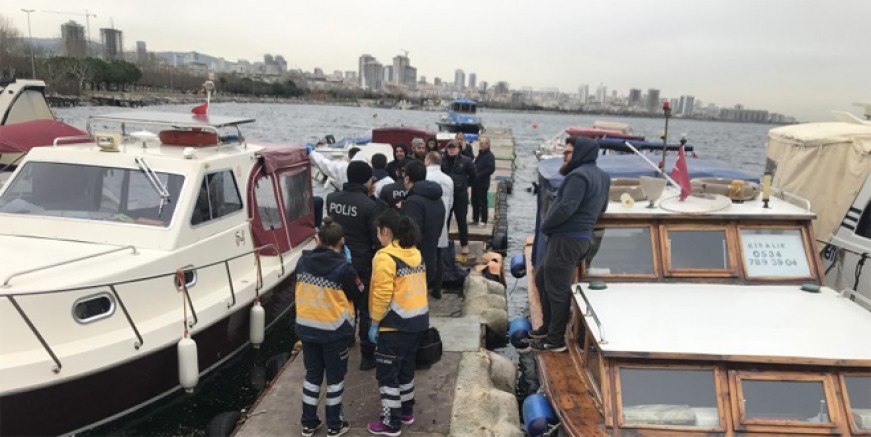 Kartal sahilinde kadın cesedi bulundu