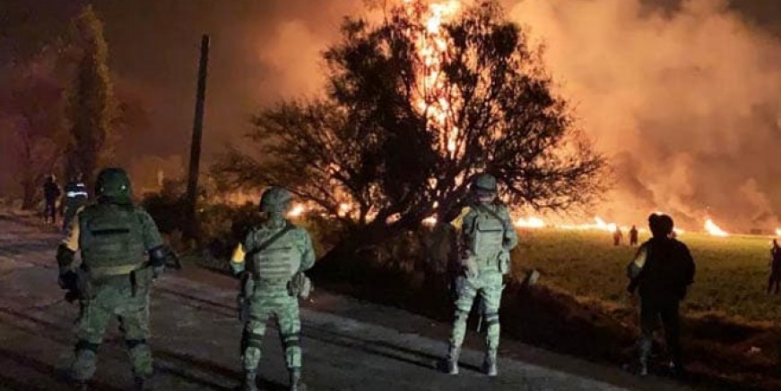 Meksika’da boru hattı patladı; 85 ölü