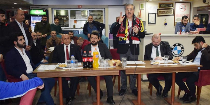 Ebubekir Taşyürek Kartal’a stadyum sözü verdi