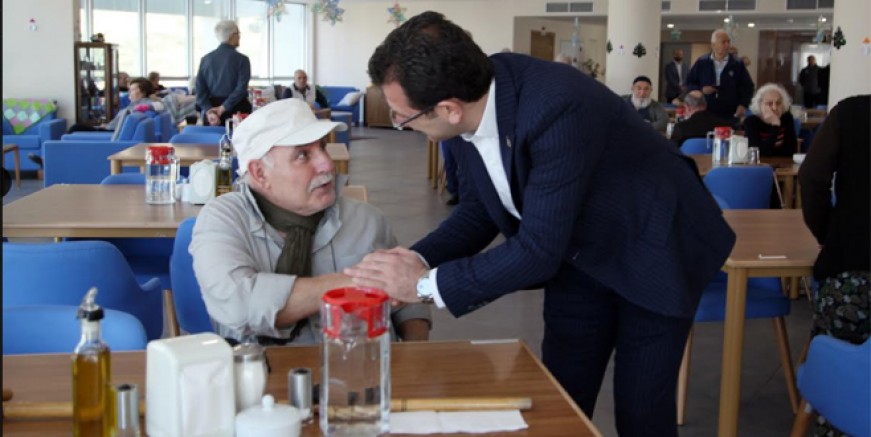 Ekrem İmamoğlu’ndan Kartal huzurevine övgü