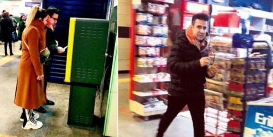 Emrah akbil yüklerken yakalandı