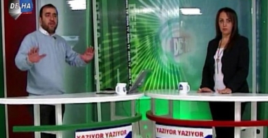 Depreme canlı yayında yakalandılar